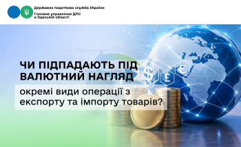 Чи підпадають під валютний нагляд окремі види операції з експорту та імпорту товарів?